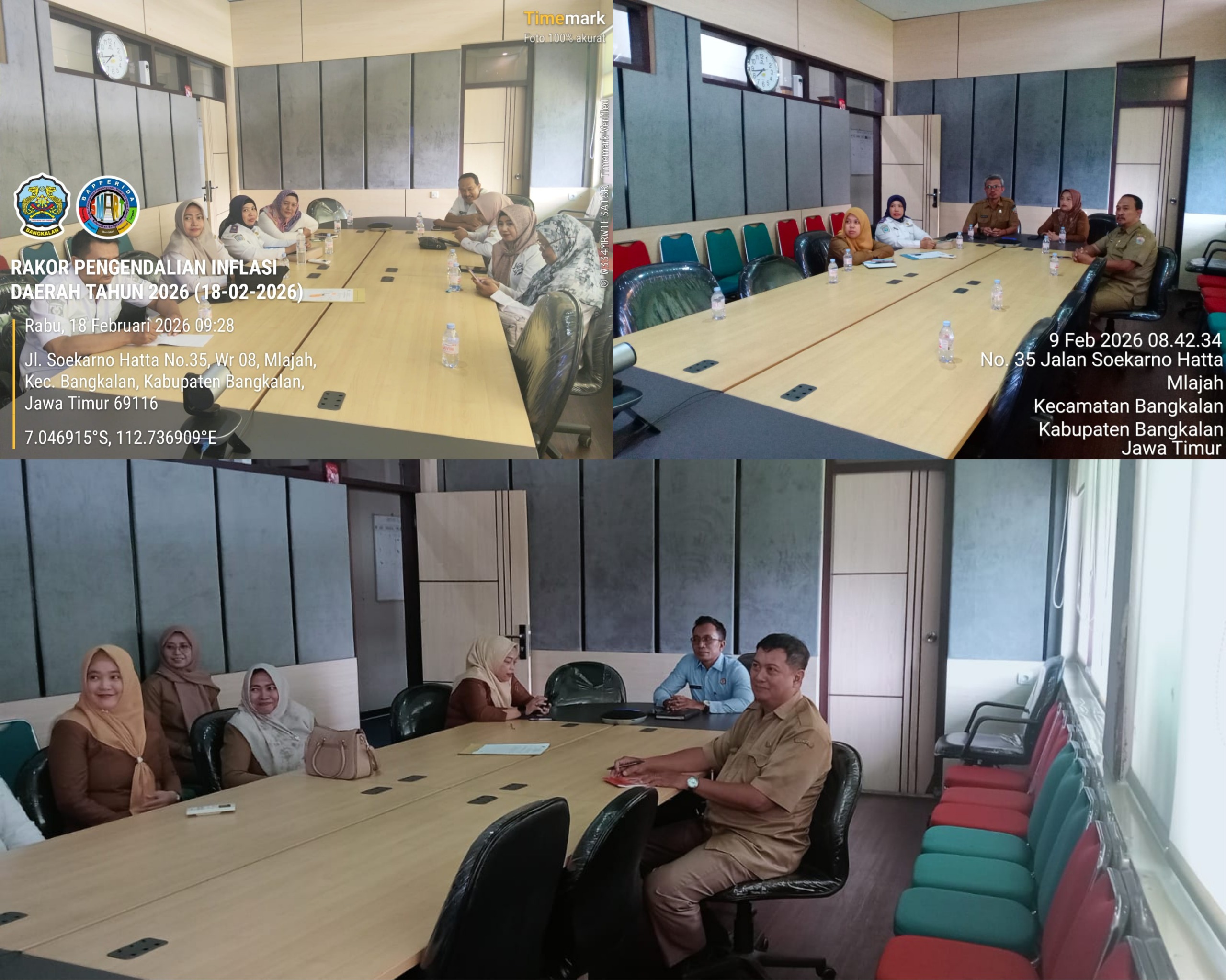 Bapperida Bangkalan Ikuti Rangkaian Rakor Pengendalian Inflasi Daerah Bersama Kemendagri